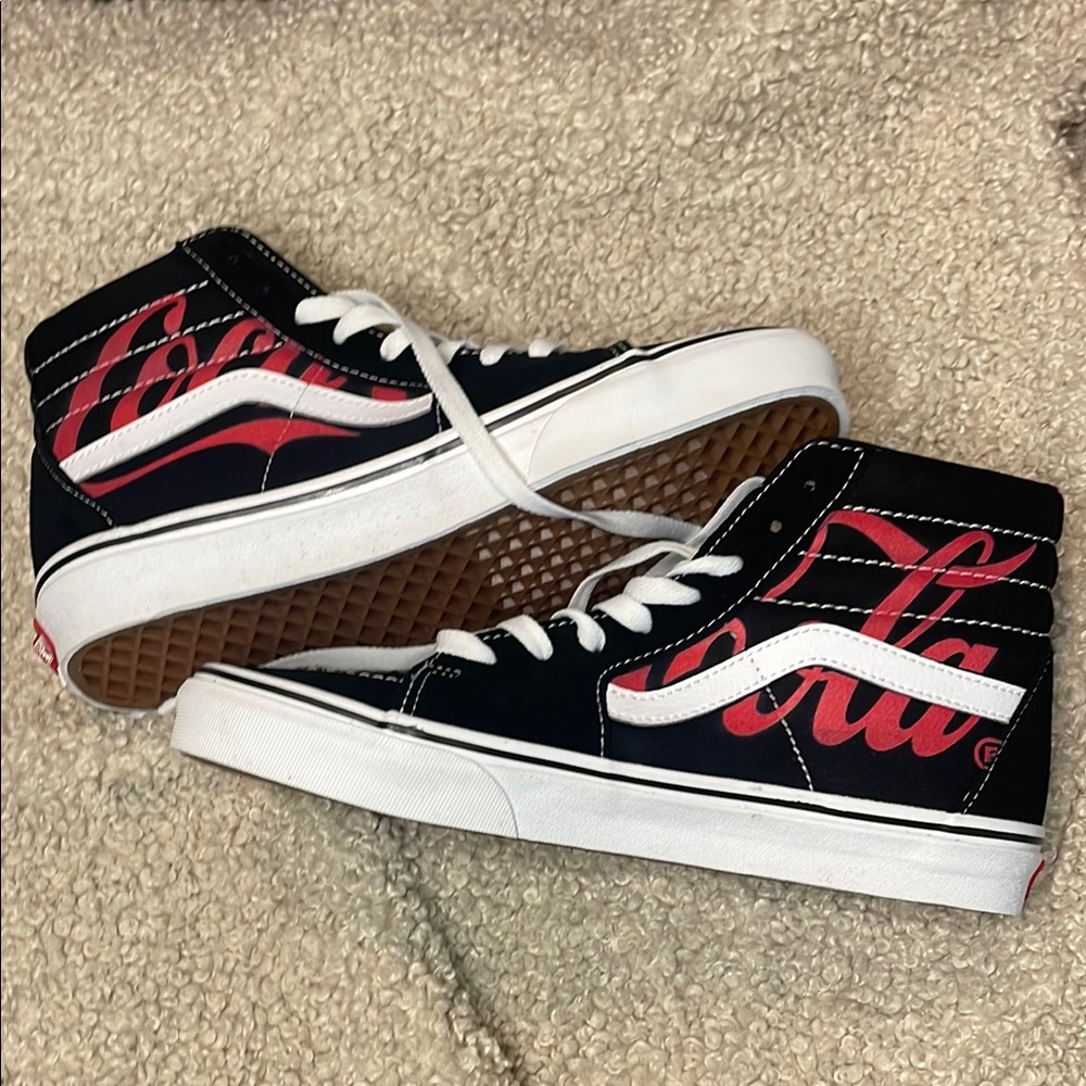 Custom Coca Cola vans